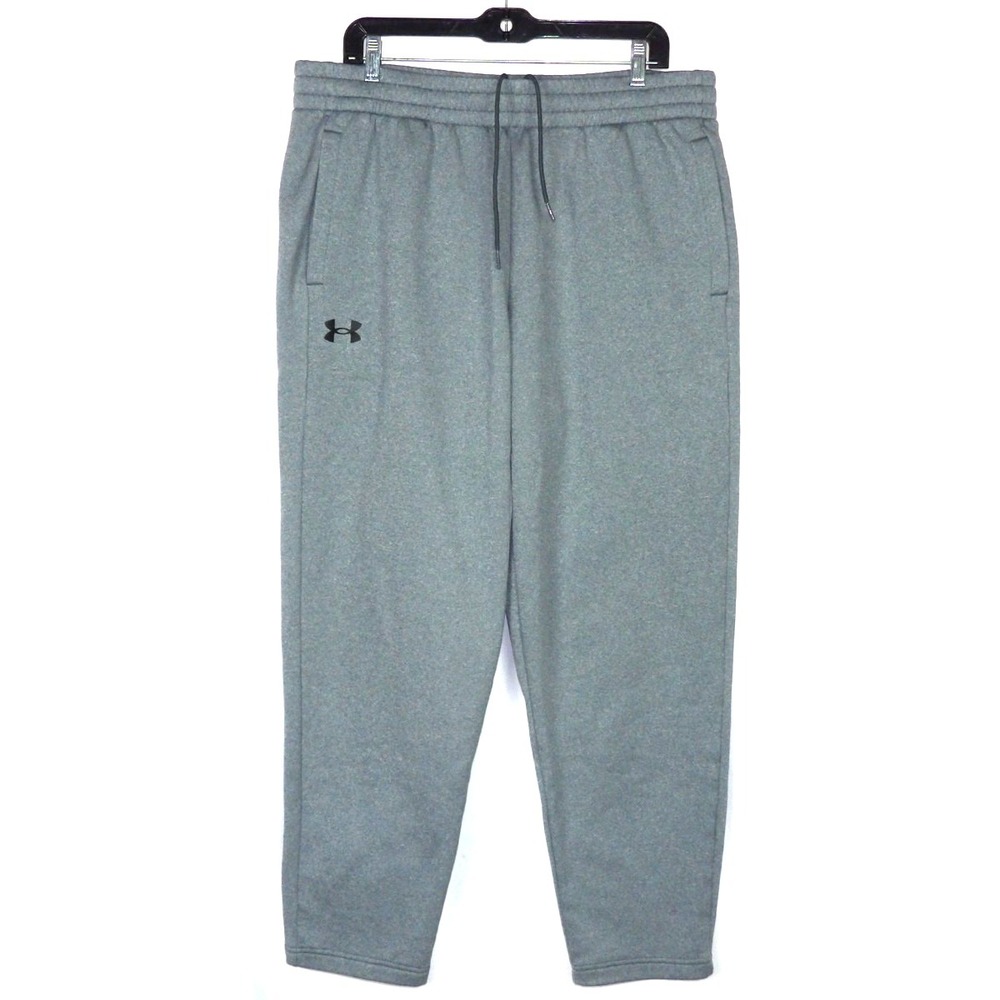 Under Armour Cold Gear Gray Fleece Lined Performance Sweatpants Men's XXL